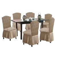 Genérica - Fundas 3D Para Sillas Turcas - Pack De 6 F12