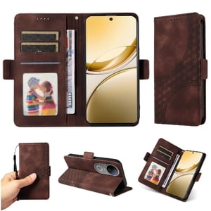 Carcasa Foxdock Vivo V50 De Cuero Pu, Diseño Acolchado Clásico, Protección Contra Caídas Y Rayones