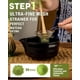 thumbnail image 5 of Juego de batidor para matcha Jardin Tesoro Black de 5 piezas con chawan de 510 ml, 5 of 8