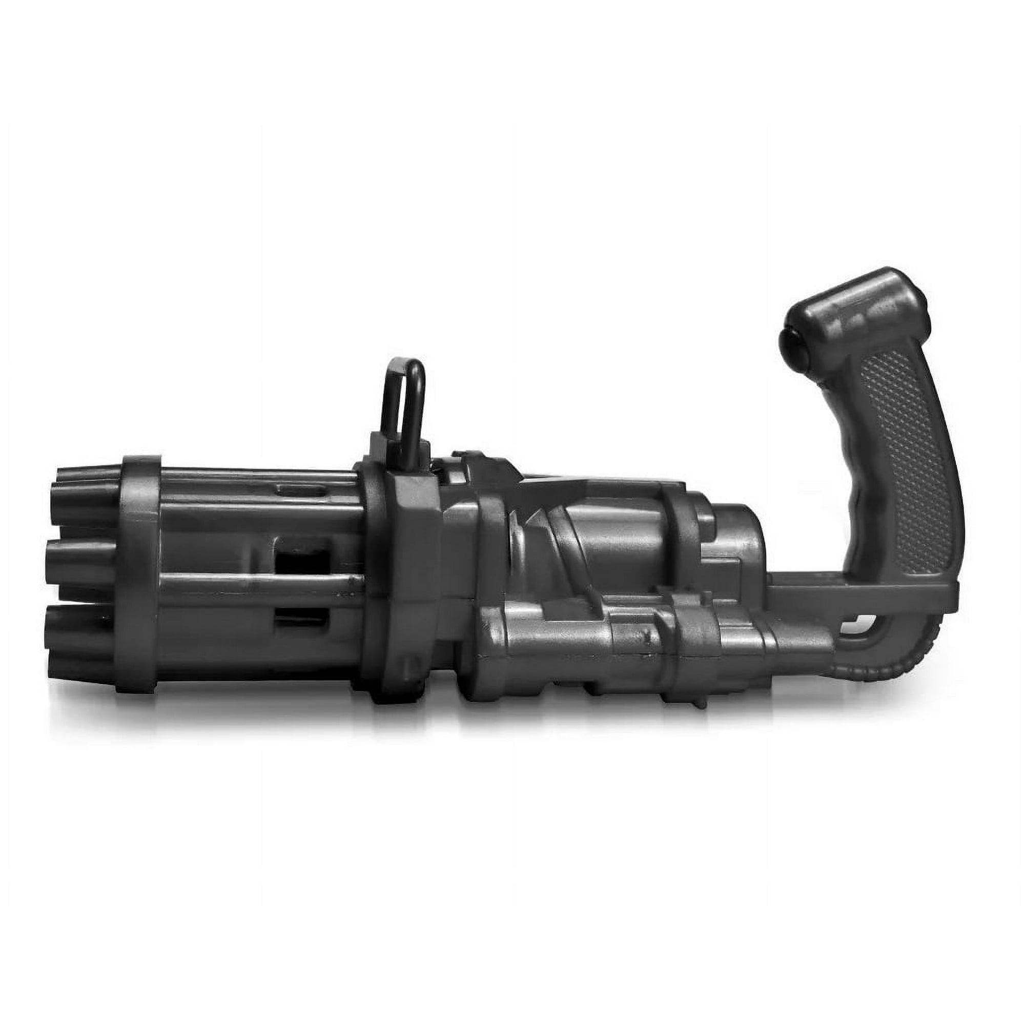 Irm - Pistola Ametralladora Lanza Burbujas Juguete + Líquido Jabón