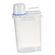thumbnail image 2 of Contenedor De Almacenamiento De Cereales Hermético Transparente Con Tapa 2.5L Para Granos Azul Azúcar, 2 of 3