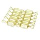thumbnail image 1 of Mini contenedor de caja de almacenamiento de dulces de plástico en forma de caramelo de 10 piezas amarillo, 1 of 5