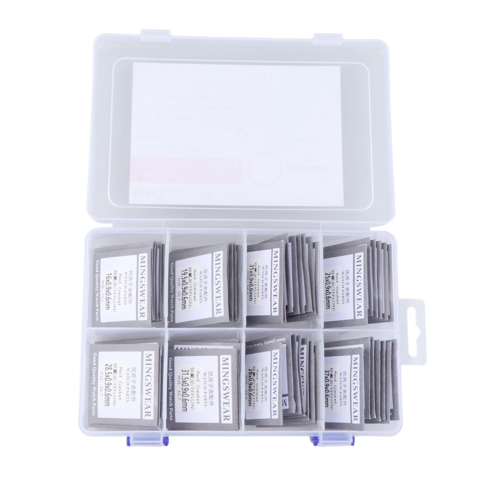 Ioensy - 49 Uds. Juntas De Cubierta Trasera De Reloj Piezas De Reparación Anillo O Profesional De 0,9Mm De Altura