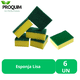 thumbnail image 1 of Esponja Lisa 6 Unidades, 1 of 5