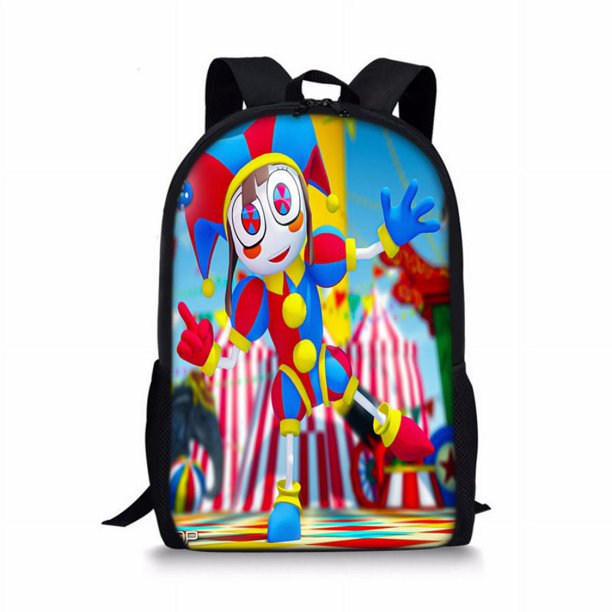 DIGITAL CIRCUS Primary And Secondary School Student Backpacks Sports Backpacks Boys And girls Cartoon Backpacks Children's Toy