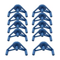Ioensy - 10 Clips Ajustables Para Entrenamiento De Tallos De Plantas Para Bonsái, Plantas Al Aire Libre, Flores, Color Azul