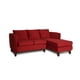 thumbnail image 2 of Seccional Mila Derecho Felpa Rojo, 2 of 2