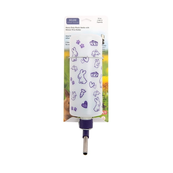 Botella de Agua Lixit 946 ml Resistente a la Intemperie para Conejos