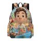 thumbnail image 1 of Luca-theme Backpack, Campus style schoolbag Bookbag with Adjustable Shoulder Straps And Large Zip Compartment, Unisex Travel Bags.42x30x15cm, 1 of 6