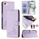 thumbnail image 5 of Funda tipo cartera FOXDOCK para iPhone 8/7/6 con soporte, ranuras, RFID, diseño de gato, 5 of 5