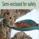 thumbnail image 4 of Gecko Hide Delllala 3 piezas Hoja Verde Hierba para Reptiles, 4 of 7