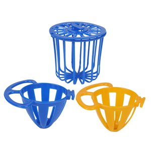 Ioensy - 3 Piezas De Soporte Para Comida De Jaula De Pájaros, Contenedor De Almacenamiento Resistente Para Accesorios De Jaula De Pájaros