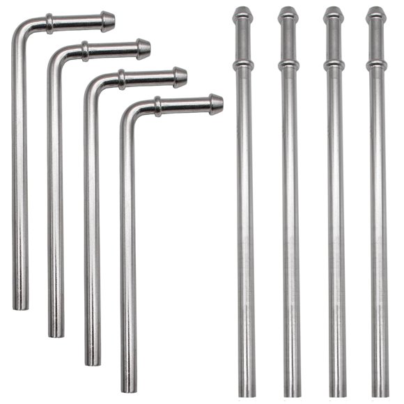 Colgadores de escape Ganluuree 8 pzas 10 mm acero 25 cm/20 cm