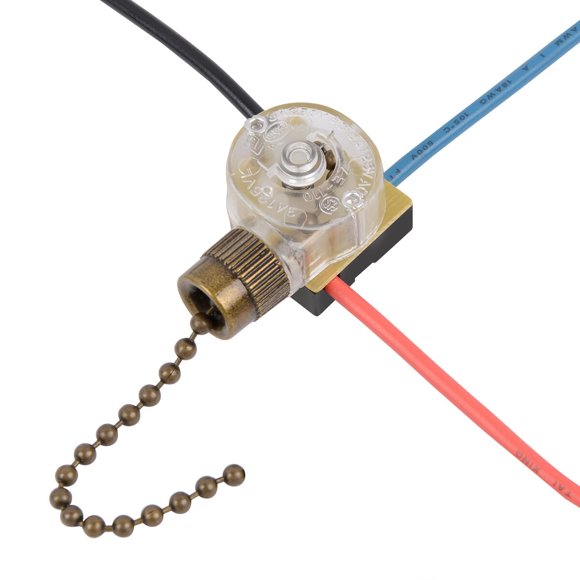 Zing Ear ZE110 Ceiling Fan Light Switch, Replacement Lamp Pull Chain