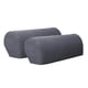 thumbnail image 2 of Sofá reposabrazos cubre antideslizante brazo estiramiento mueble protector gris, 2 of 3