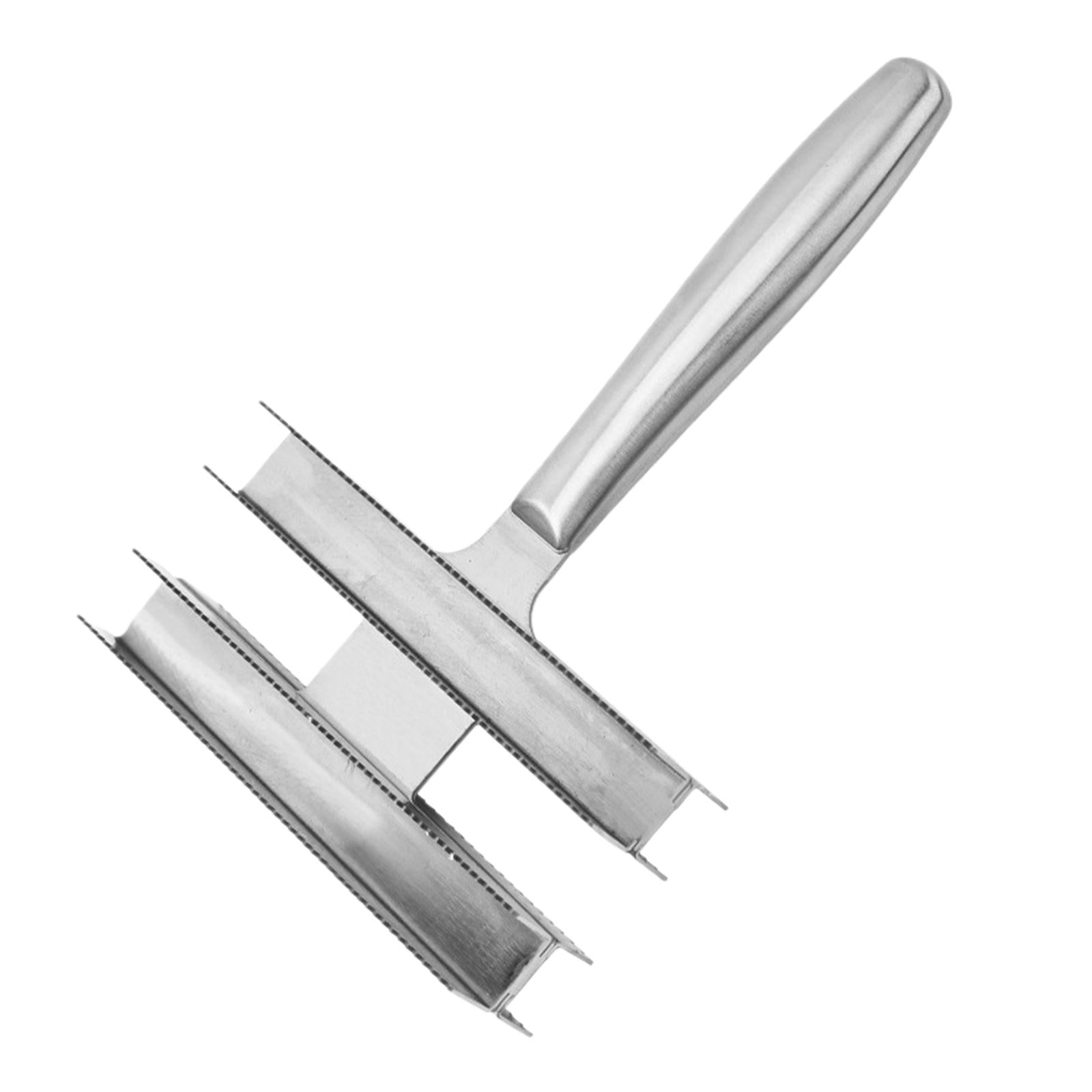 Ioensy - Peine De Caballo De Doble Cara, Hoja De Muda, Rastrillo Para Mascotas, Cepillo Para Gatos, Perros, Ovejas