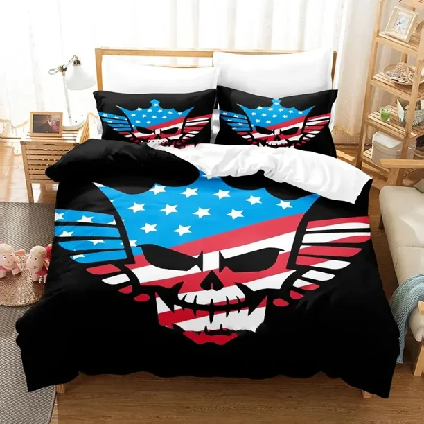 Cody Rhodes American Nightmare Bedding Set Duvet Cover Bed Set Quilt Cover Pillowcase Comforter Boys Adult Bed Sheets