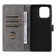 thumbnail image 4 of Funda Billetera para Motorola Moto G66Y 5G con Soporte - Cartera de Cuero con Ranuras Negro, 4 of 5