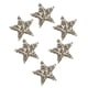 thumbnail image 4 of 6PCS Parches De Estrellas De Diamantes De Imitación Para Planchar Y Coser Apliques De Parche Gris Claro, 4 of 5