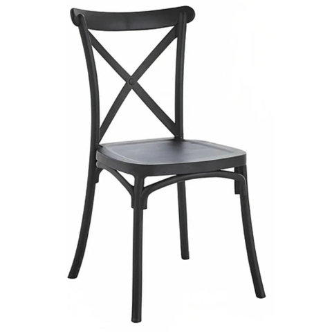 Moboi - Silla Crossback Negra