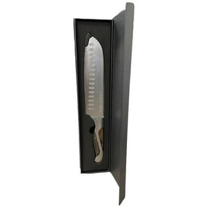 Cuchillo Santoku Black Edition 34Cm Wayu Acero Inoxidable