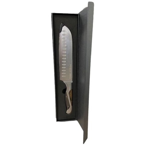Cuchillo Santoku Black Edition 34Cm Wayu Acero Inoxidable