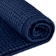 thumbnail image 4 of REGALWOVEN Alfombras de Baño, Alfombrillas de Baño Suaves y Esponjosas Antideslizantes de Microfibra Extra Gruesa Azul Oscuro 20" x 32", 4 of 7