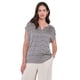 thumbnail image 1 of Polera Mujer Fabric Mix Beige Cebra Corona, 1 of 5