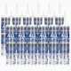 thumbnail image 1 of Sellador AIBGALE 12 unidades 305 ml negro impermeable, 1 of 5