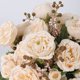 thumbnail image 5 of Ramo de flores artificiales Pusuny Peonies, seda, color beige, 4 unidades, 5 of 9