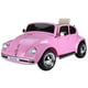 thumbnail image 1 of Coche eléctrico para niños Aosom Volkswagen Beetle 6V Pink, 1 of 3