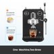 thumbnail image 3 of Máquina de espresso Gemilai G3006A 15 bar 1,6 L negra, 3 of 9