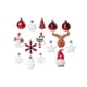 thumbnail image 4 of 32 Uds Adornos Navide?os Bolas De Navidad Adornos Para Fiesta A?o Nuevo Boda Rojo Blanco, 4 of 5