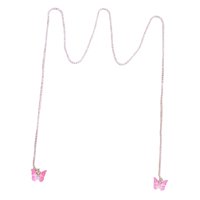 Magideal - Cara Cadena Delicada Mariposa Colgante De Moda Para Danza Del Vientre Nupcial Cosplay