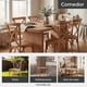 thumbnail image 5 of Pack 2 Sillas Comedor Madera Natural Rattan Apilables Crossback Venhoouse, 5 of 8