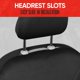 thumbnail image 4 of Fundas para asientos de coche Motor Trend SpillGuard 2 de neopreno negro, 4 of 8