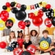 thumbnail image 5 of Globos para fiesta zheiuyjie negros, rojos y amarillos de 12 pulgadas, 64 piezas, 5 of 6