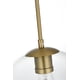 thumbnail image 5 of Lámpara Colgante Elegant Lighting Baxter de 3 Luces en Latón 110V, 5 of 9