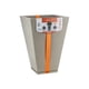 thumbnail image 1 of MACETERO FLORIDIS BEIGE ZURIQUE 55CM ALTO CON PLATO, 1 of 2