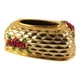 thumbnail image 2 of Funda De Caja De Pañuelos Faciales De Lujo Para Encimeras Baño Decorativo Dorado Rojo, 2 of 3