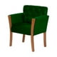 thumbnail image 2 of Sitial Kiel Tela Velvet Verde, 2 of 4
