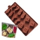 thumbnail image 5 of 2 Moldes De Chocolate Moldes Silicona Chocolate Navidad Medi Marrón, 5 of 10