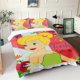 thumbnail image 1 of Disney-Tinker Bell Quilt Cover 100% Polyester 3D Cute Print Decor Comfortable Set Soft Breathable Bedding Teenager Children, 1 of 4