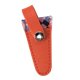 thumbnail image 2 of Estuche Para Tijeras De Manualidades, De Cuero Sintético, Para Coser Y Bordar, Color Naranja, 2 of 5