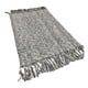 thumbnail image 3 of Alfombra Entrada Hogar Limpiapiés Decorativa Tejida 60x90cm marron, 3 of 3