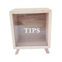 Bothyi - Hucha Creativa De Madera Ahorro De Dinero Multiusos Para Regalo De Cumpleaños A