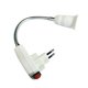 thumbnail image 1 of E27 Adaptador Del Zócalo De La Bombilla Interruptor De La Base De La Lámpara Del LED 30cm Enchufe De La UE, 1 of 3