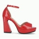thumbnail image 1 of Sandalia Mujer Rojo/Charol Cristine 319 Piccadilly, 1 of 3