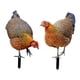 thumbnail image 5 of -Estaca de jardín, estatua de animal, estacas, metal, letrero de jardín, adornos de jardín, figura de animal para jardín, césped, exterior, primavera, Estilo B, 5 of 5