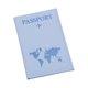 thumbnail image 2 of PU Cuero Pasaporte Monedero Viaje Esencial Pasaporte Titular Para Viaje Hogar Azul, 2 of 5